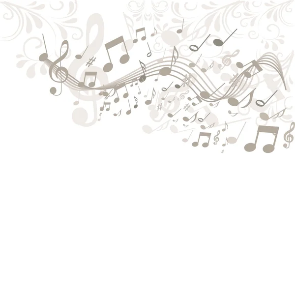 Music background — Stock Vector