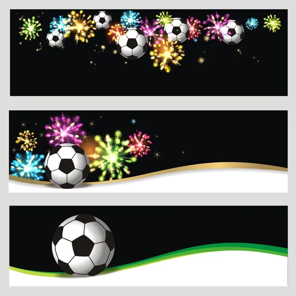 Football background — Stock Vector