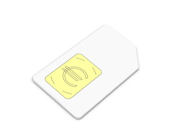 Sim card — Stock Photo, Image