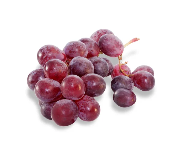 Ramo d'uva viola isolato — Foto Stock