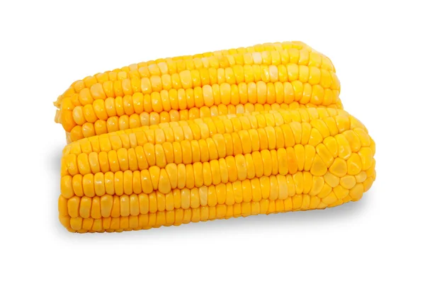 Two ears of corn isolated — Stock Photo, Image