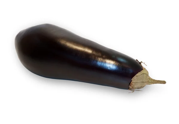 Ripe eggplant isolated — Stock Photo, Image