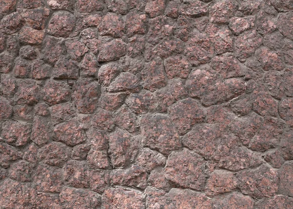 Textur der alten Granitmauer — Stockfoto