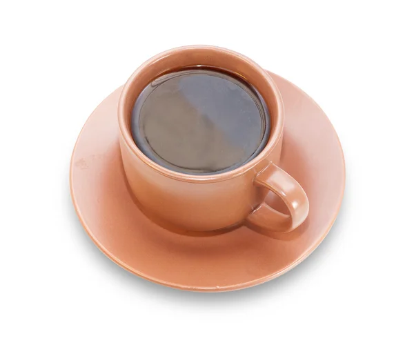 Tazza di caffè isolato — Foto Stock