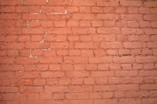 Texture del vecchio muro rosso mattone — Foto Stock