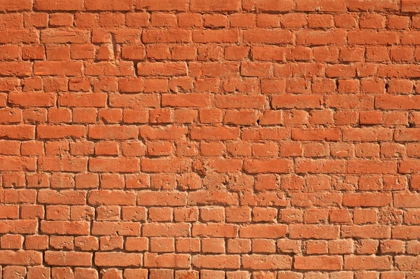 Текстура старой красной кирпичной стены — стоковое фото