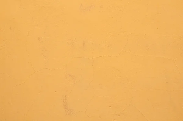 Eski doku ile sarı sıva duvar — Stok fotoğraf