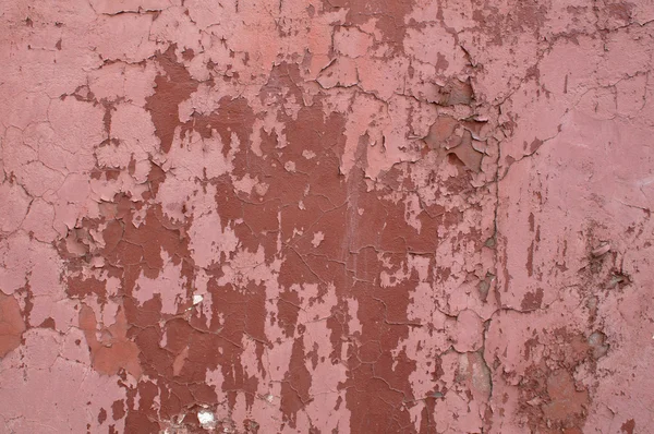 Textura de la pared cubierta de estuco rosa — Foto de Stock