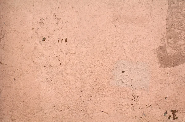 Textura de la pared cubierta de estuco rosa — Foto de Stock