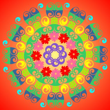 çiçek desenli bir ülke Style