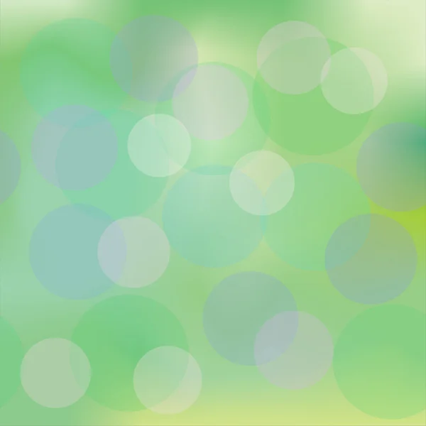 Бесшовный зеленый фон с кругами Лицензионные Стоковые Векторы