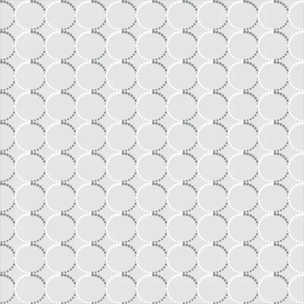Seamless wallpaper from various circles — Stock Vector
