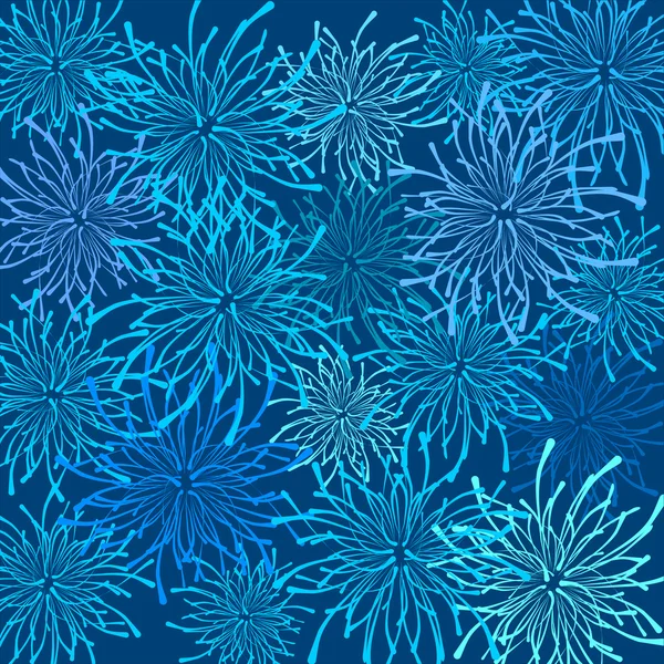 Абстрактный фон с водорослями Стоковый вектор