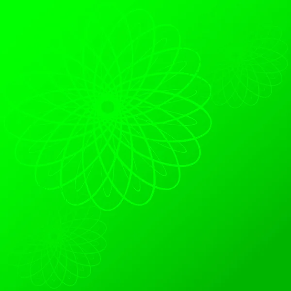 绿色壁纸背景与圆形元素 — 图库矢量图片