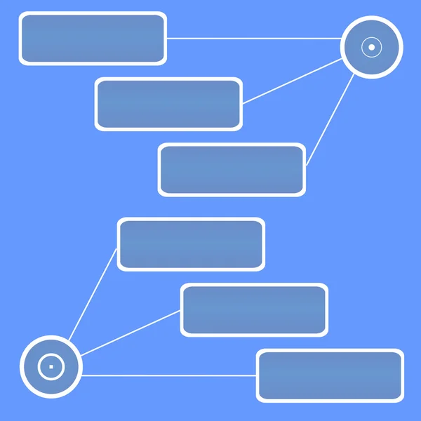 Fundo infográficos com ícones quadrados Vetores De Stock Royalty-Free