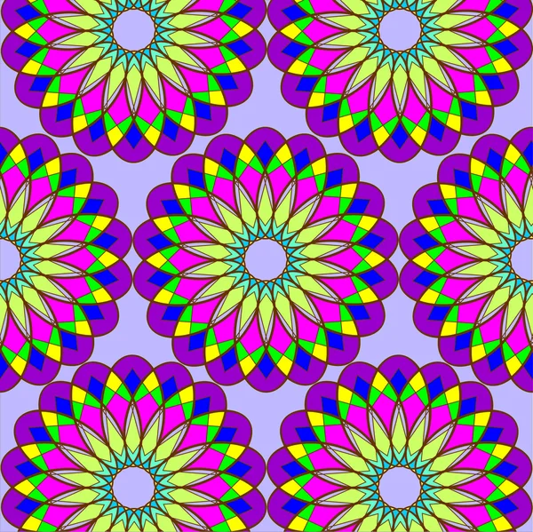 Fondo floral colorido. ilustraciones vectoriales — Vector de stock