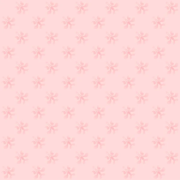 Vintage seamless background light pink — Stock Vector