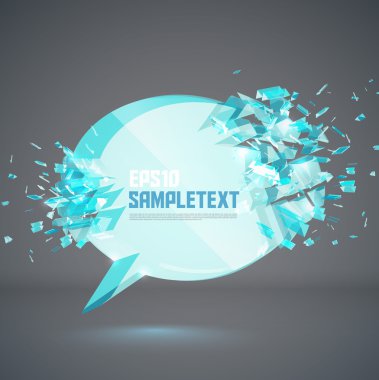 bubble cam kırma vektör