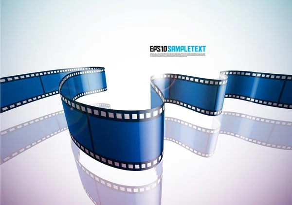 Vector 3D Film — Stock Vector