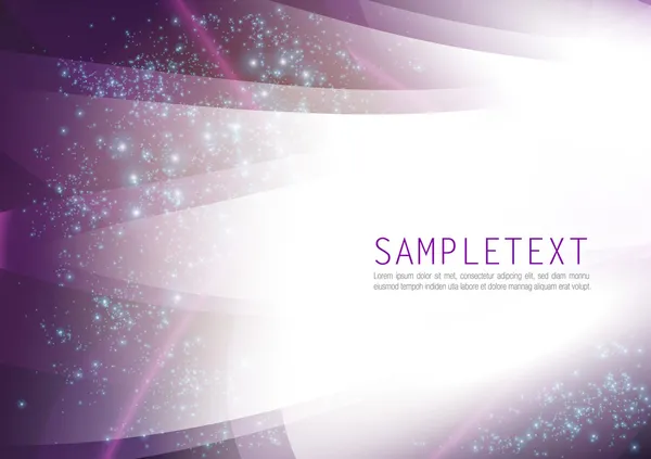 Vector Violet Abstract Background with Lights — стоковый вектор