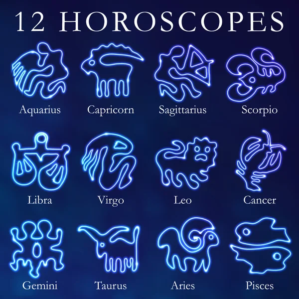 Horoskopy wektor — Wektor stockowy