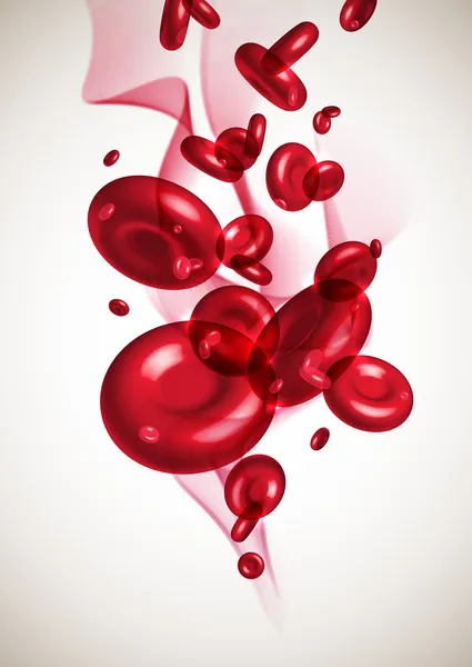 Krwinki czerwone — Wektor stockowy