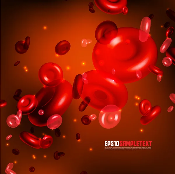 Διανυσματικά κόκκινα κύτταρα — Διανυσματικό Αρχείο