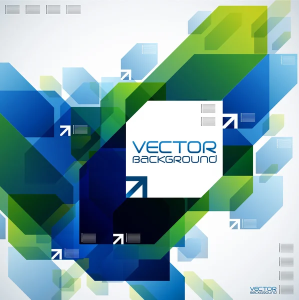 Arte digital abstrata — Vetor de Stock