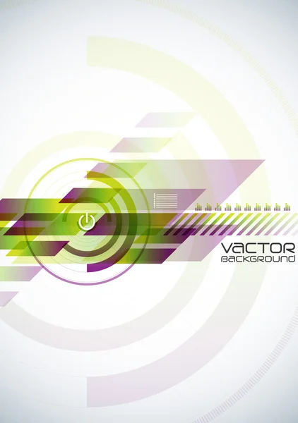 Arte digital abstrata — Vetor de Stock