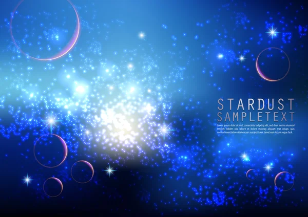 Poussières d'étoiles — Image vectorielle