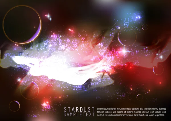 Sternenstaub — Stockvektor
