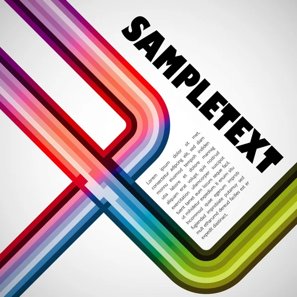Abstract vector layout design — Stock Vector