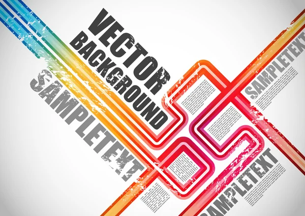 Diseño abstracto de diseño vectorial — Vector de stock