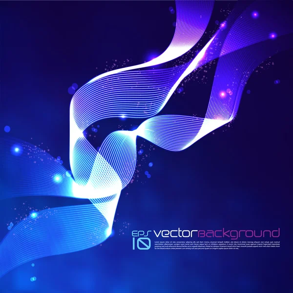 Abstract Vector Wave — Stock Vector