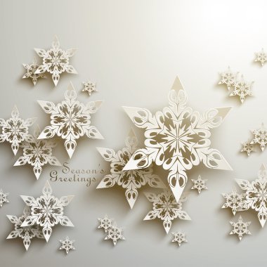 3D Snowflakes Design