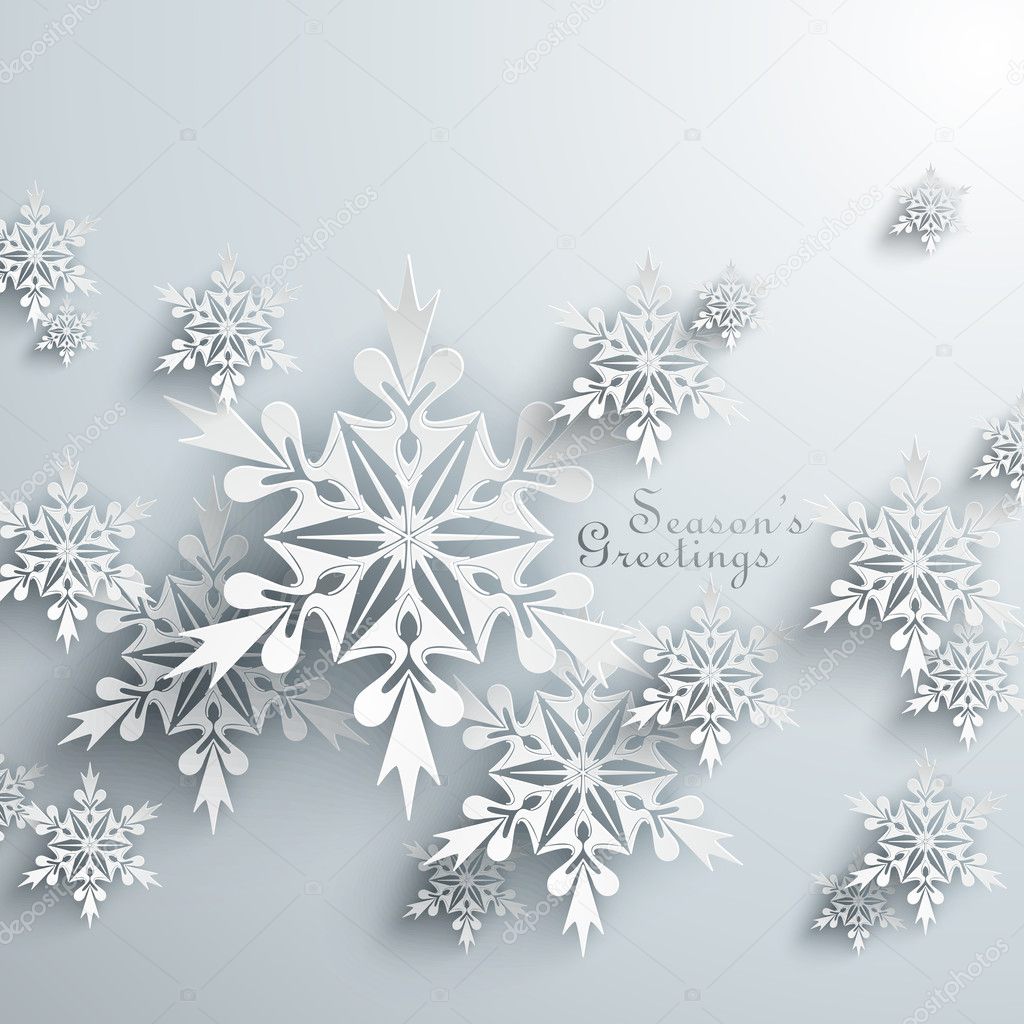 3D Snowflakes Design