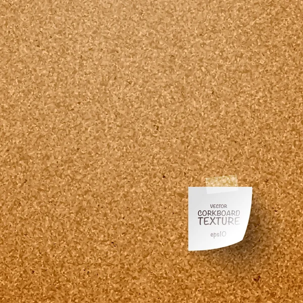 Corkboard doku — Stok Vektör