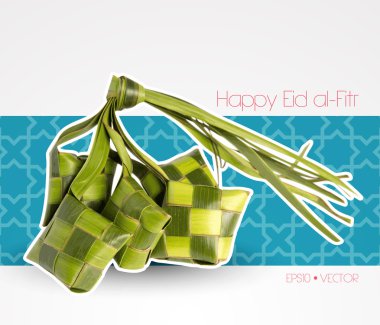 Müslüman Ketupat, pirinç hamur tatlısı