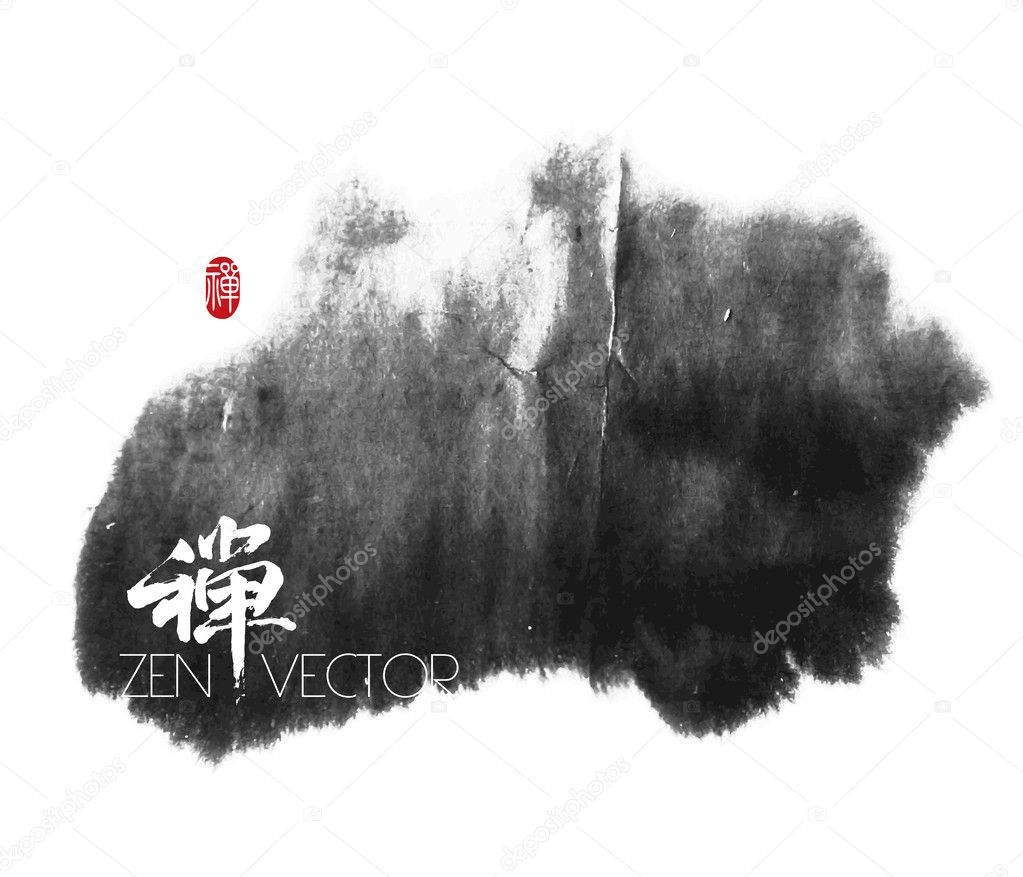 Vector Abstract Zen Background