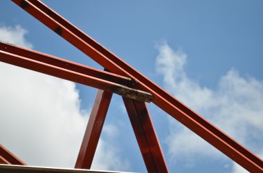 İnşaat Trussle, çatı