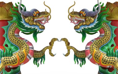 Çin tarzı Çift Kişilik dragon