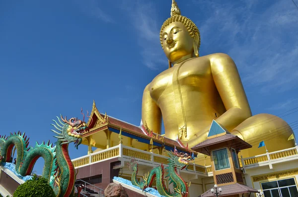 Buda'nın büyük heykel resim — Stok fotoğraf