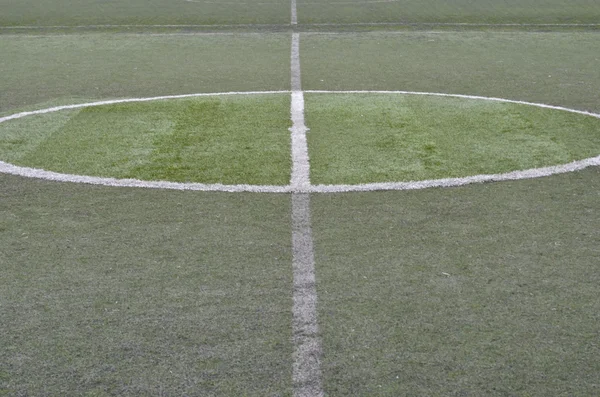 Футбольное поле. — стоковое фото