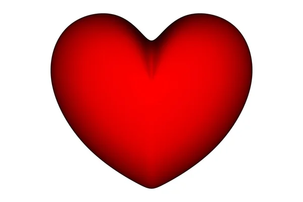 Red heart — Stock Photo, Image