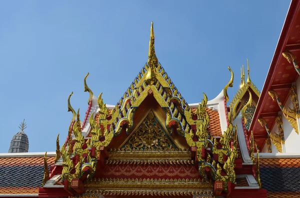 Roof of the Wat Temple, — Stock Photo, Image