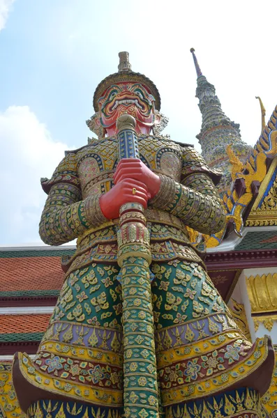 Demônio Guardião Wat Phra Kaew — Fotografia de Stock
