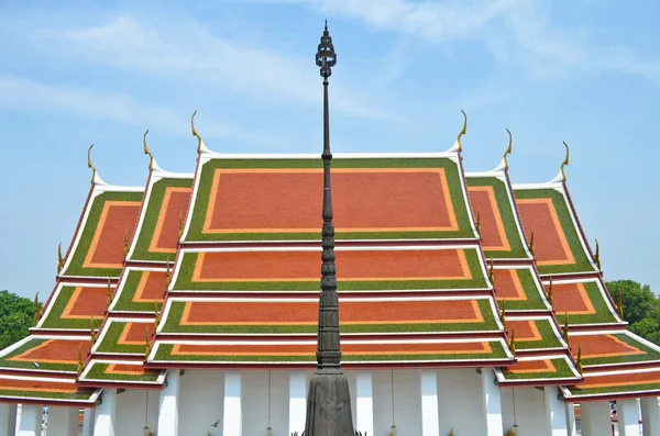 The chapel of Wat Ratchanadda — Stock Photo, Image