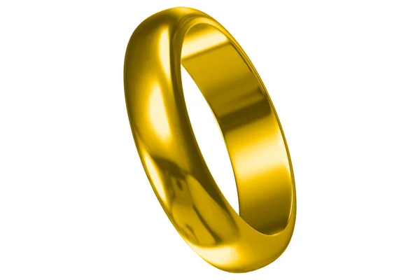 金の結婚指輪 ロイヤリティフリーのストック写真