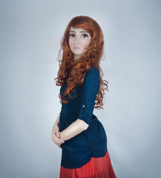 Redhead doll — Stock Photo, Image