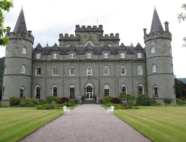 Inverarey Castle, Inverarey, Scozia — Foto Stock